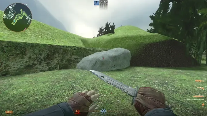 The jump-up spot on the left side